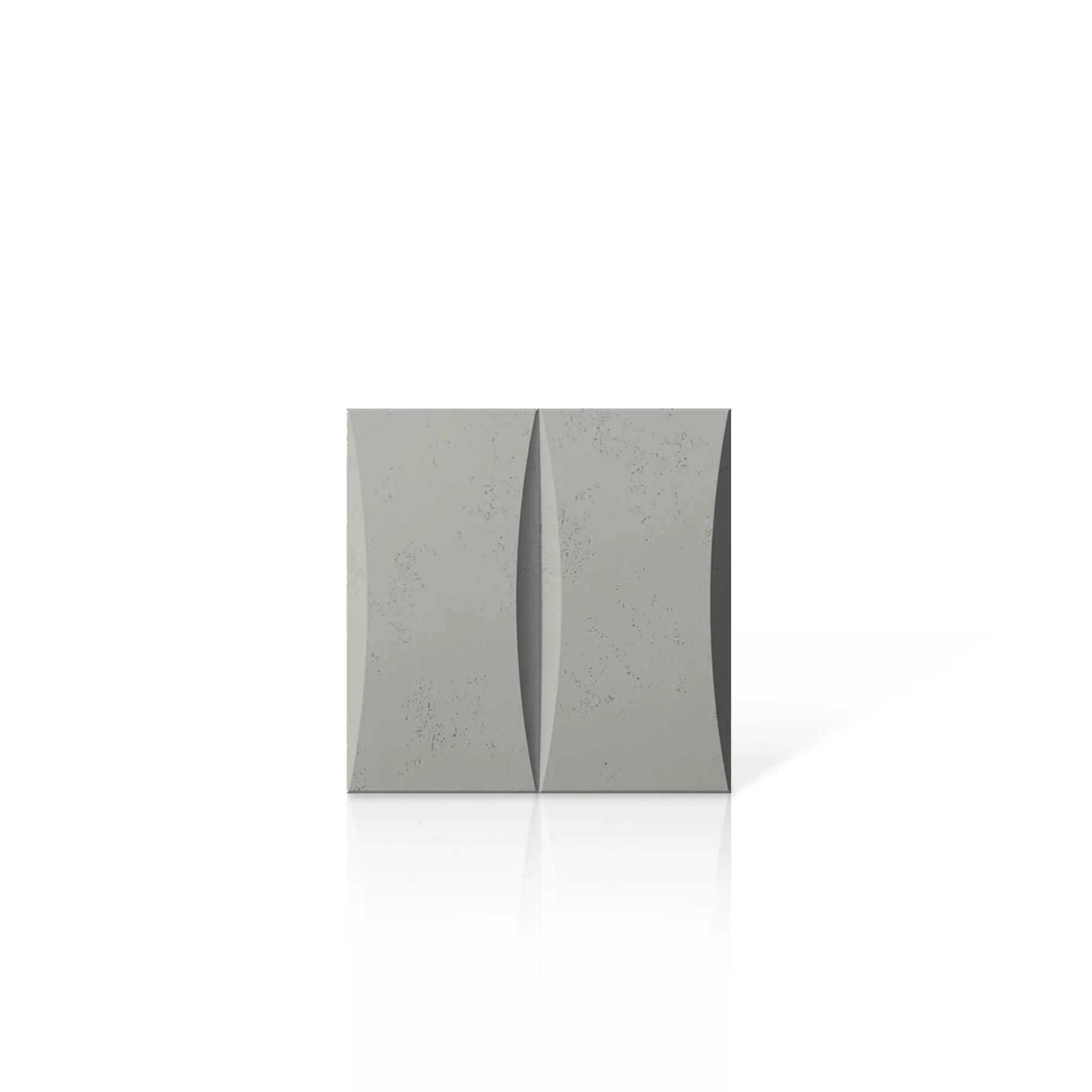 3D Concrete Wall Panels BLOCK colour swatch on white background DecorMania.eu